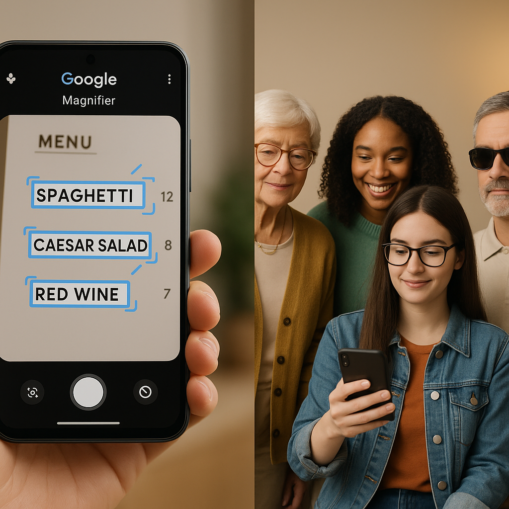 Обновления Google Magnifier