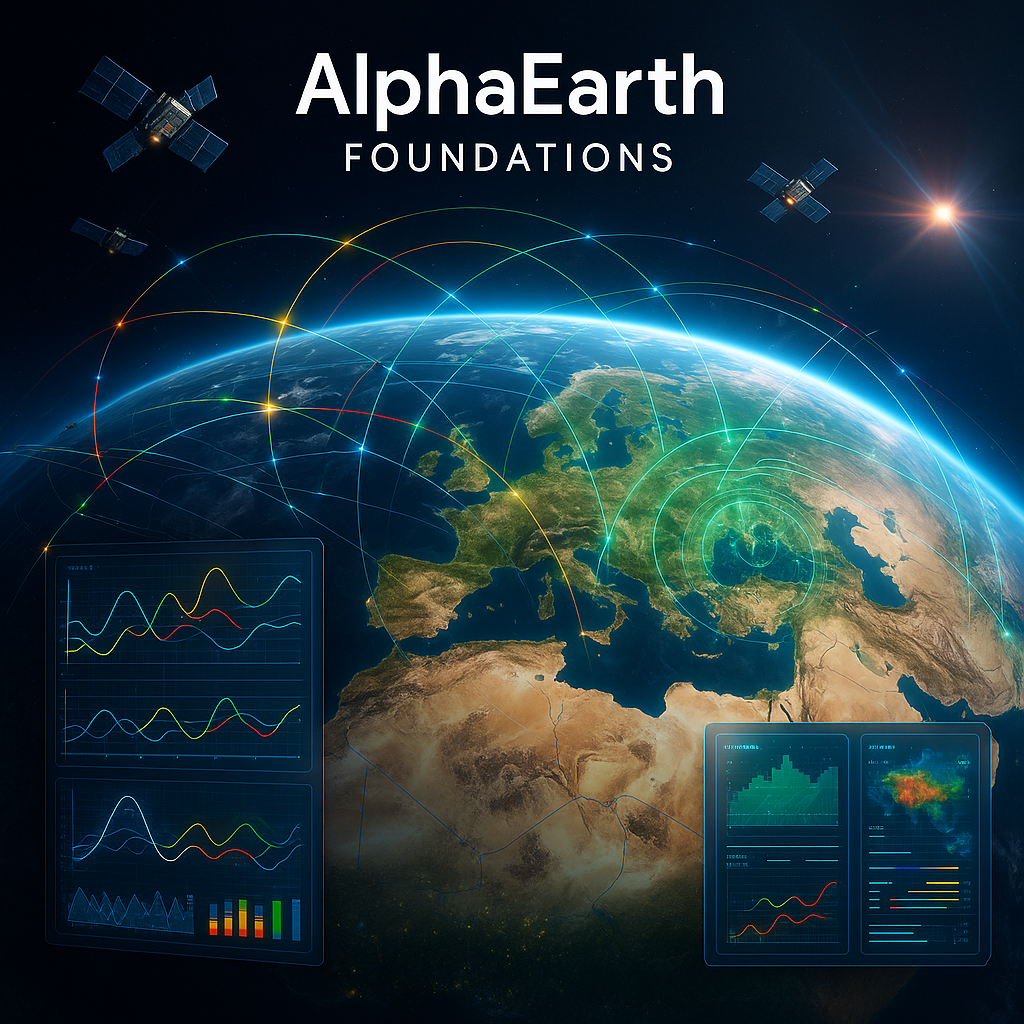 Google запускает AlphaEarth Foundations