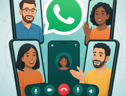 WhatsApp, групповые звонки.